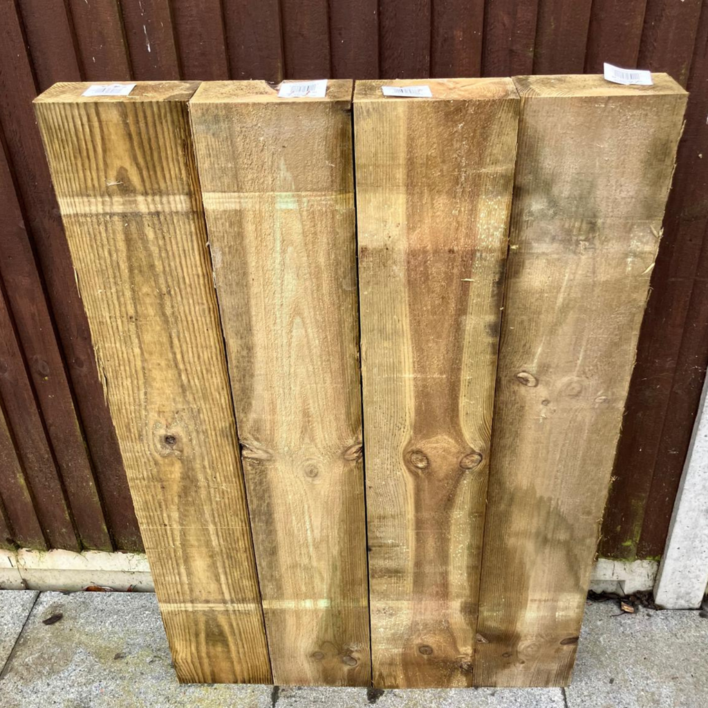 100 x 200 x 1.2m Green Treated Softwood Sleepers