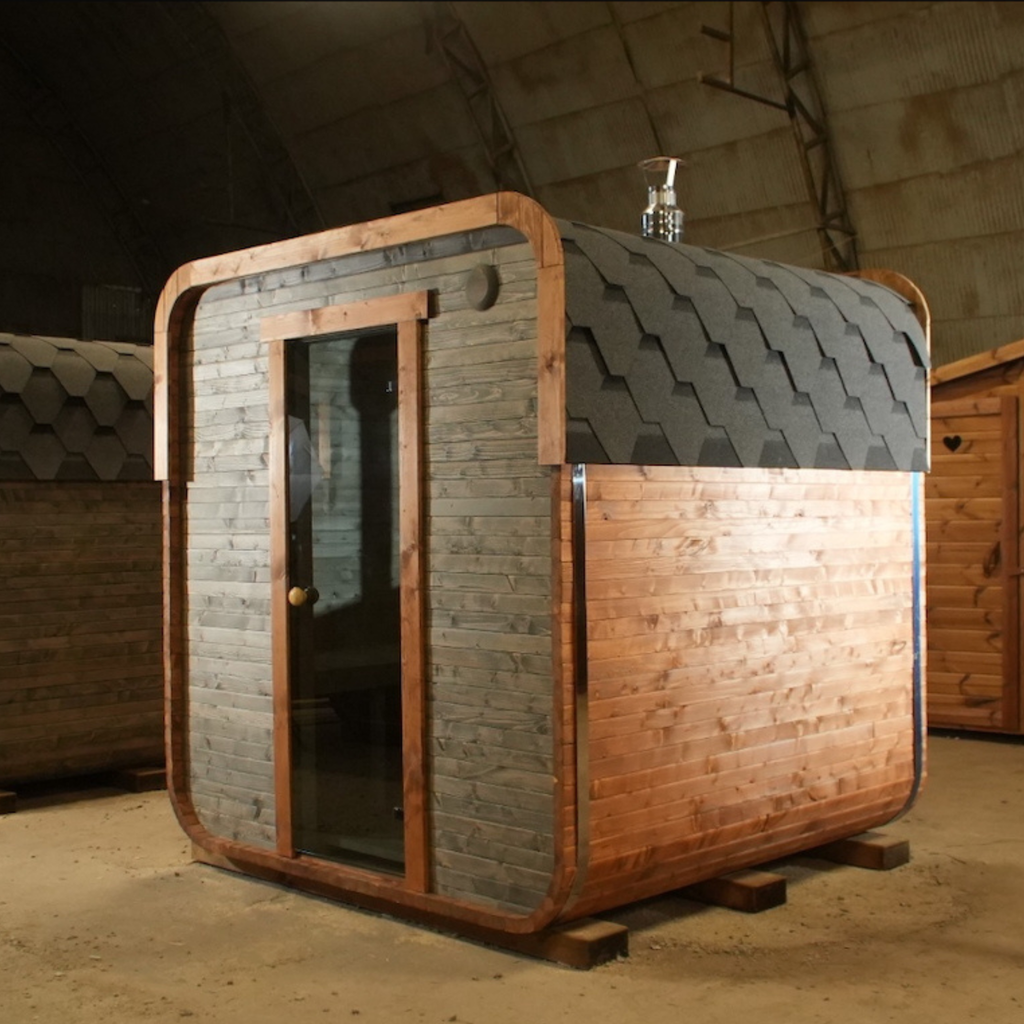 Hand Crafted Log Fired Sauna
