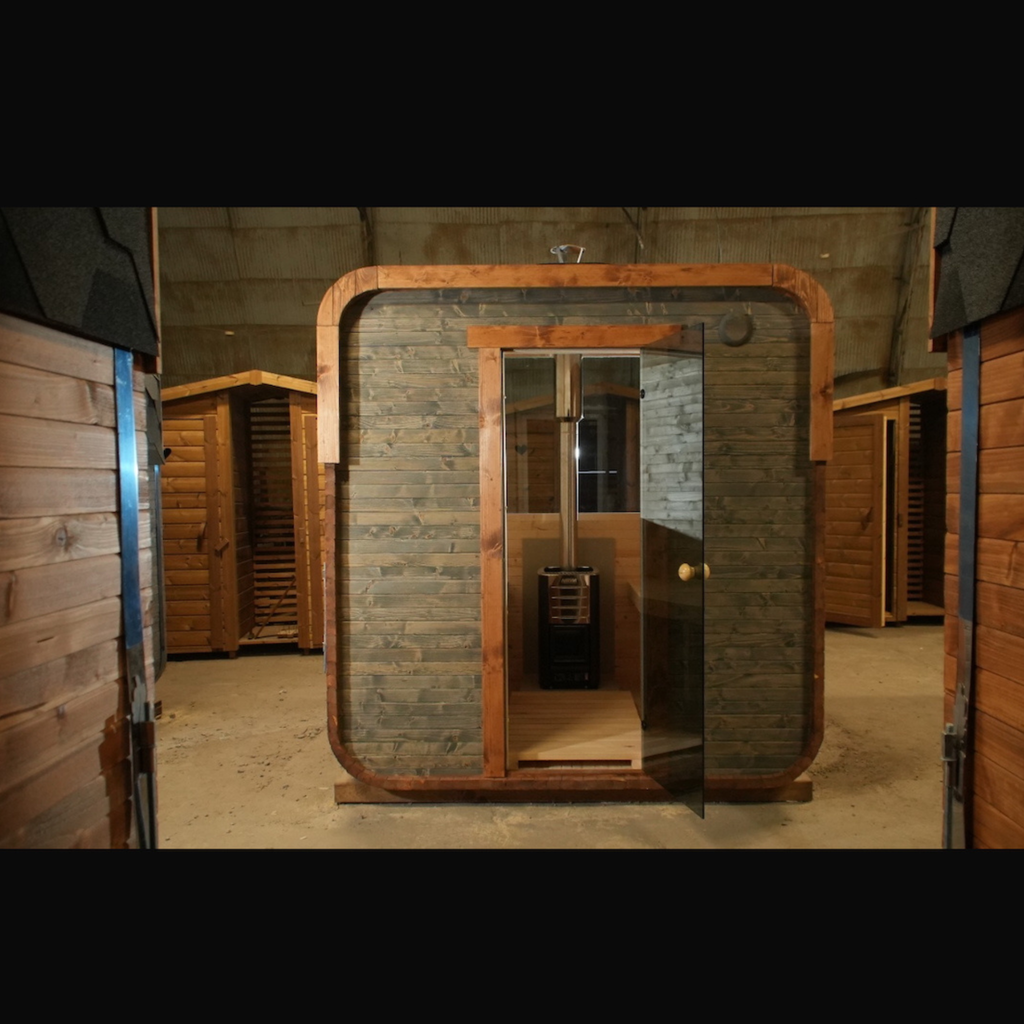 Hand Crafted Log Fired Sauna