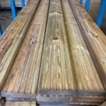 32 x 144 x 3m Kiln Dried Pressure Treated Redwood Decking Board