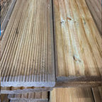 32 x 144 x 3m Kiln Dried Pressure Treated Redwood Decking Board