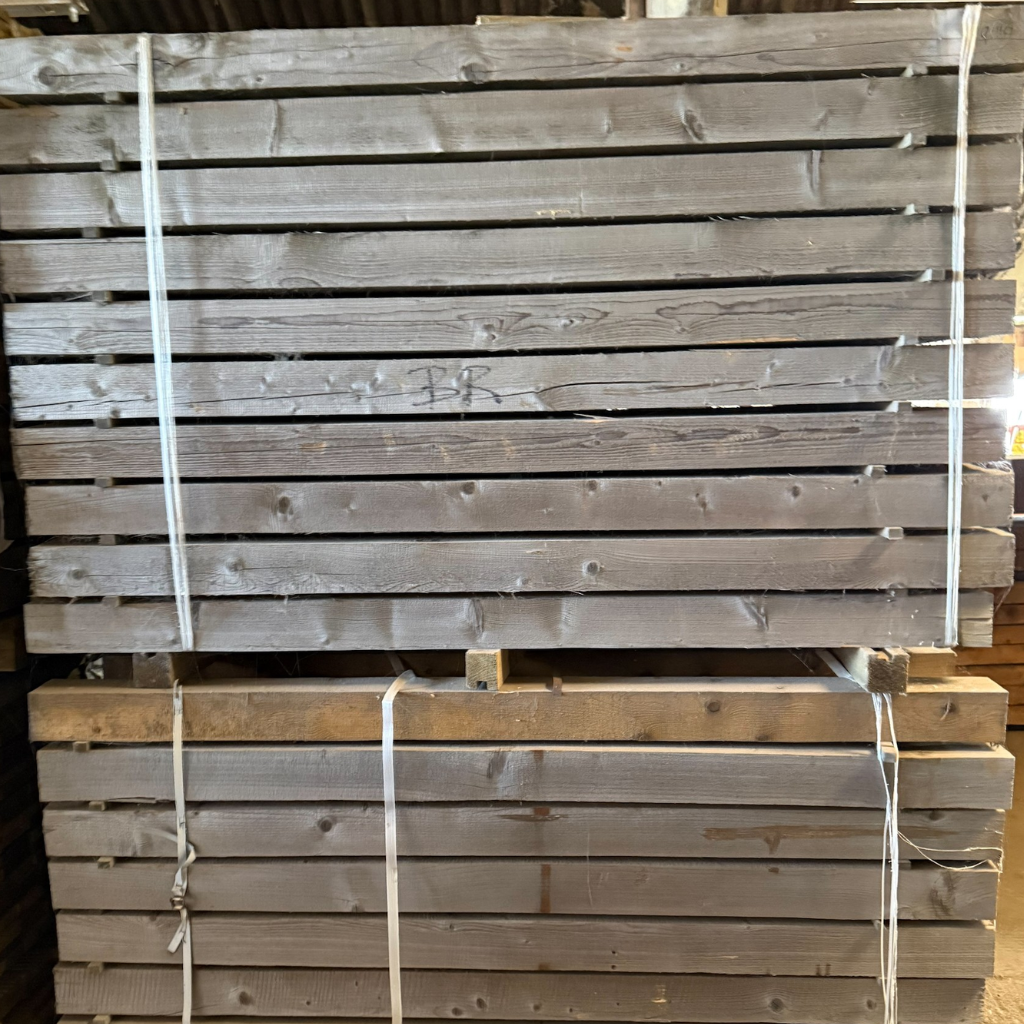 100 x 100 x 1.8m Pressure Treated Fencing Post - Slightly Faded
