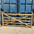 5 Bar Timber Field Gate 2.4m (8ft) - Slightly Faded