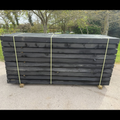 100 x 200 x 2.4m Black Treated Sleepers