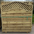 Florence Decorative Fence Panel 1.8m x 1.8m (1.6m High Sides)