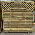Pisa Decorative Fence Panel 1.8m x 1.8m (1.6m High Sides)