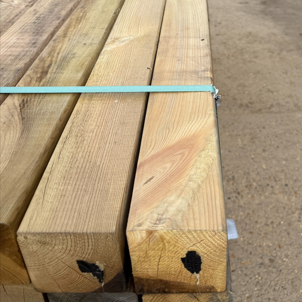100 x 100 x 2.4m Planed All Round Pressure Treated Timber