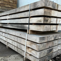 100 x 200 x 2.4m Oak Sleepers — Slightly Faded | Limited Stock