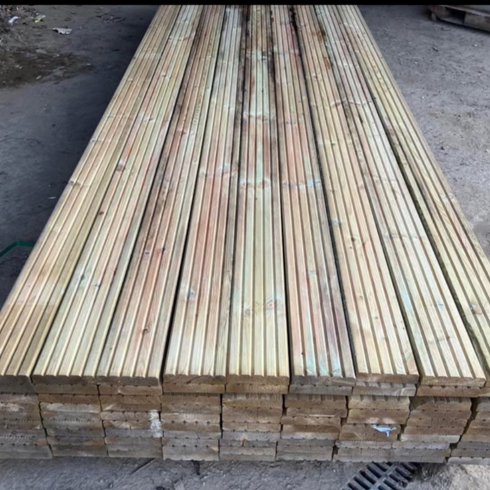 29 x 124mm Treated Decking — 4.8m | Value Range