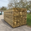 100 x 200 x 2.4m Green Pressure Treated Sleepers