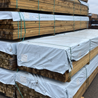 47 x 50 mm treated carcassing timber packs in the yard